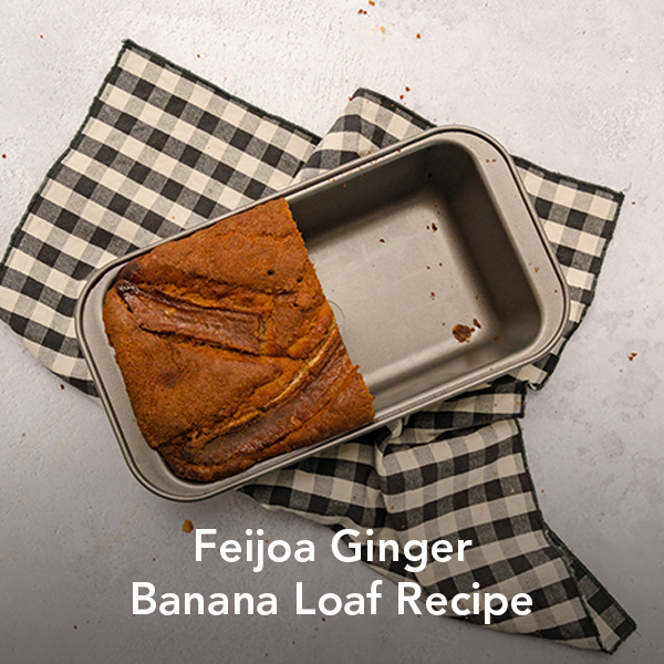 feijoa ginger loaf